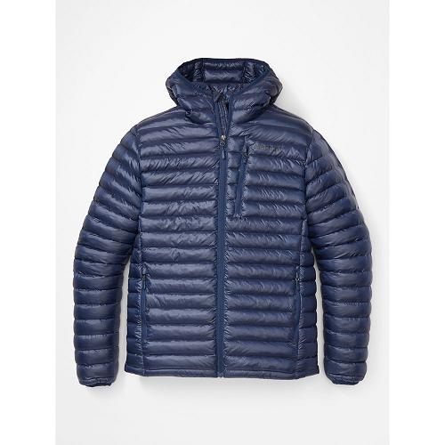 Marmot Down Jacket Navy NZ - Avant Featherless Jackets Mens NZ8749531